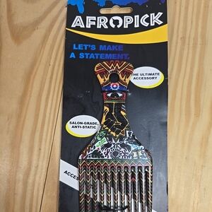 🆕️AfroPick Anti static Lift Detangle Comb